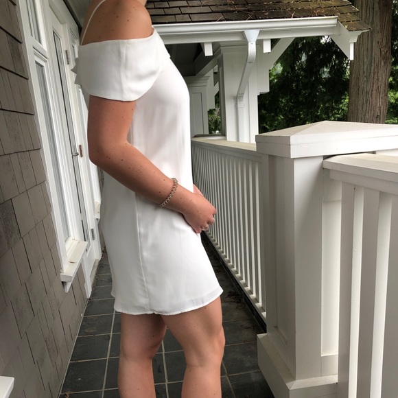 White mini dress naked zebra - Picture 2 of 4